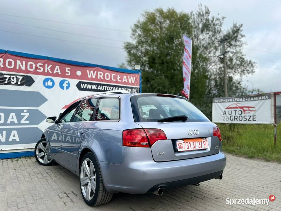 Audi A4 20 TDI 2005 Klima Alufelgi Xenon Grzane Wrocław