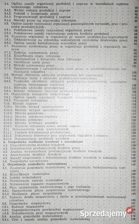 Organizacja zaplecza technicznego rolnictwa S Pozostałe Chełm