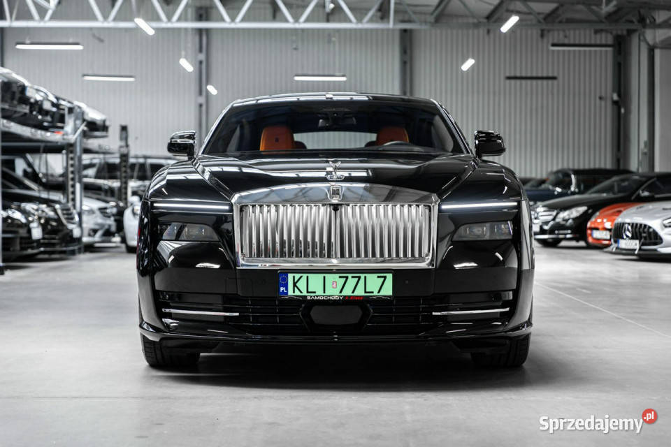 RollsRoyce Spectre Bezwypadkowy Launch Package podgrzewane fotele Węgrzce