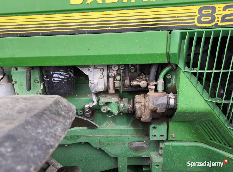 John Deere 8200 Powershift pneumatyka Nysa