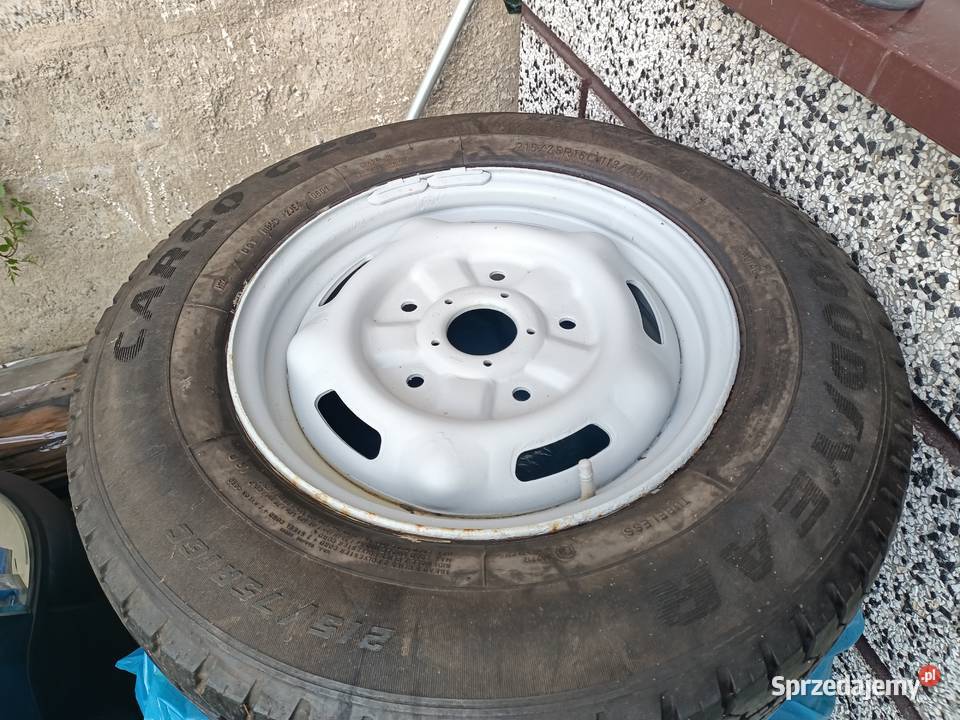 Koło Rozmiar 215x75x16 C Ford Transit rezerwa Pozostałe