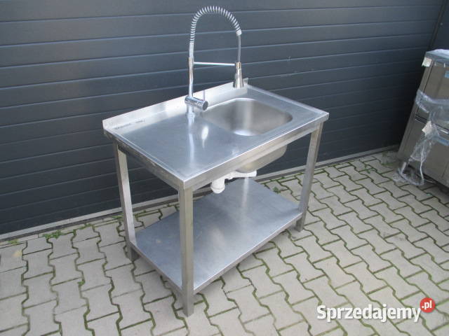 Zlew Gastronomiczny 1 Komorowy Z Półką I Baterią Ostrów Wielkopolski sprzedam