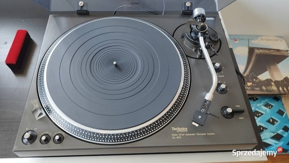 Gramofon Technics SL1610 Elektronika Tarnów