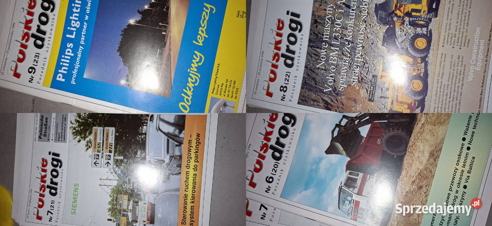 Unikatowy Komplet Czasopisma Polskie Drogi Kalisz sprzedam