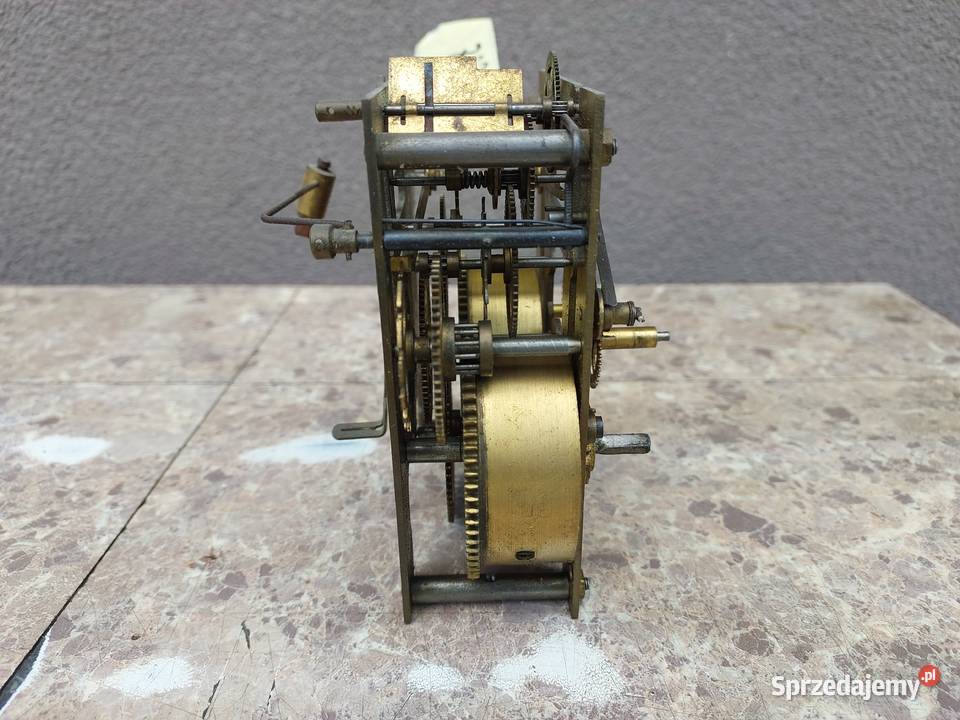 783 Mechanizm starego zegara ściennego HAU pomorskie Tczew sprzedam