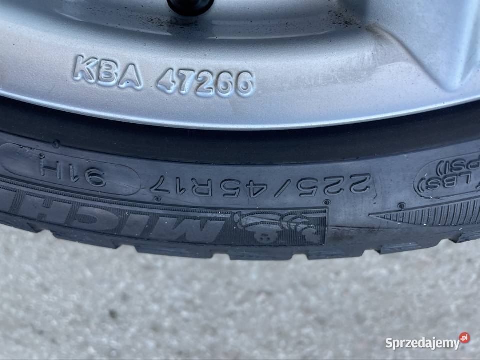 Alufelgi 5x120 16 z oponami w stanie Magma Elbląg