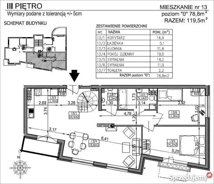 Sprzedam mieszkanie w Gdańsku 120 m2 Mieszkania