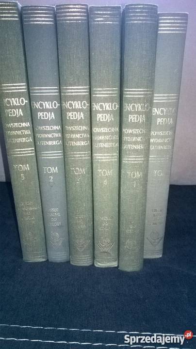 Encyklopedia Powszechna Wydawnictwa Gutenberga Suwałki