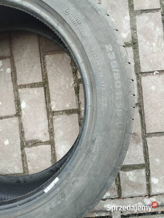 Opony letnie Continental 2355018 Starogard Gdański sprzedam