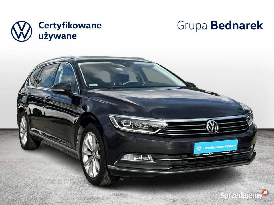 Volkswagen Passat Bezwypadkowy Salon Polska czujnik parkowania Łódź