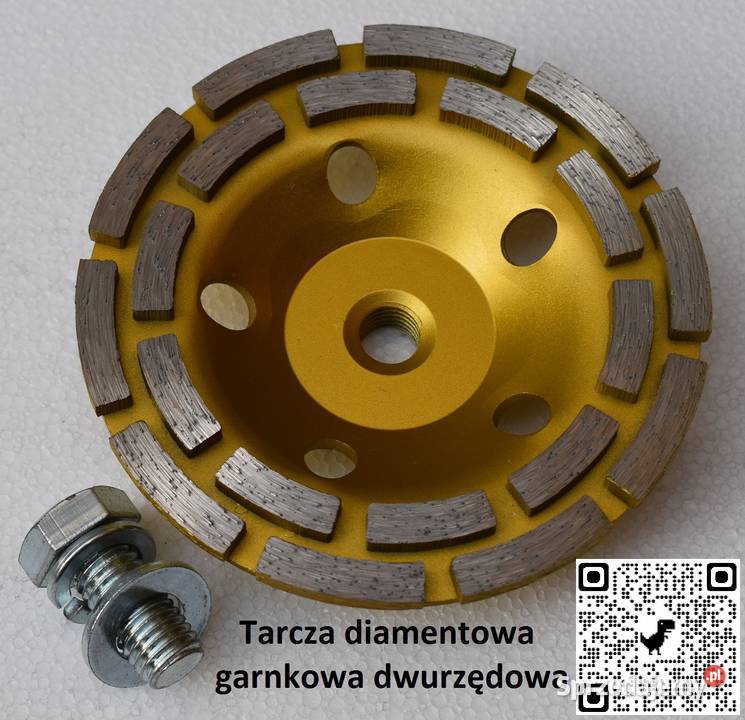 Segment diamentowy garnkowy fi 100 Dwurzędowy