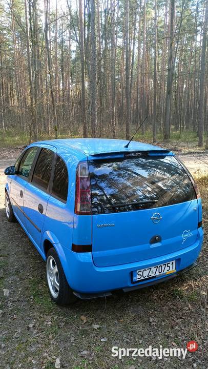 Opel Meriva 16 16v niebieska manualna Częstochowa sprzedam