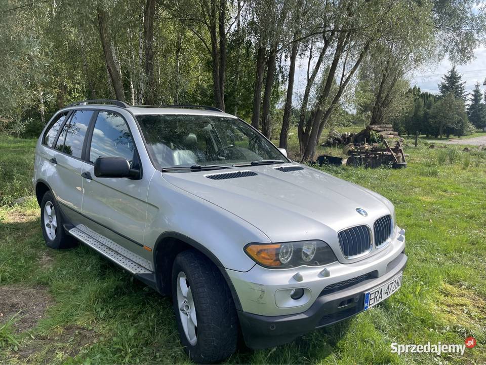 BMW x5 30d 2005 komforty oryg X5 Młotkowice