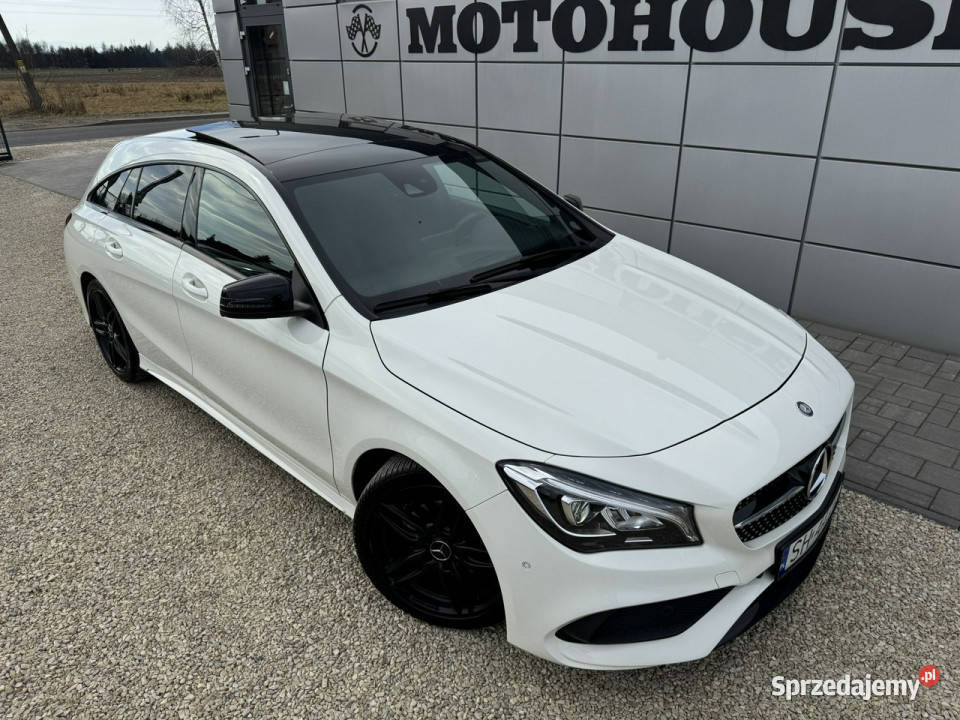 Mercedes CLA 180 SHOOTING BRAKE PAKIET AMG LINE nieuszkodzony Chełm Śląski