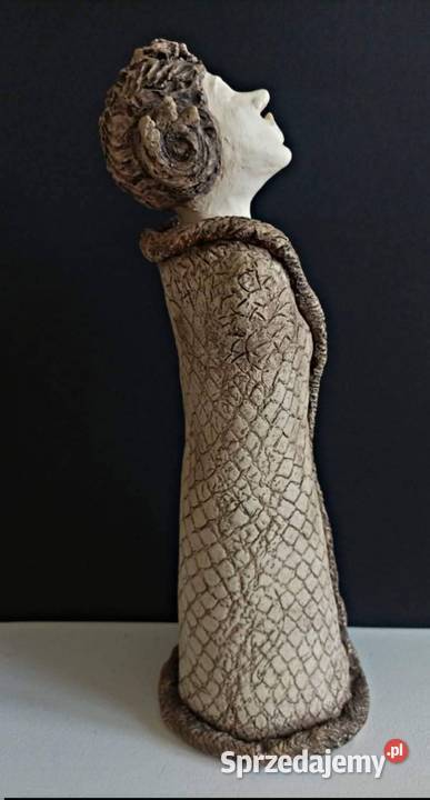 Unikatowa rzeźba ceramiczna Figurki i rzeźby Dzierżoniów sprzedam