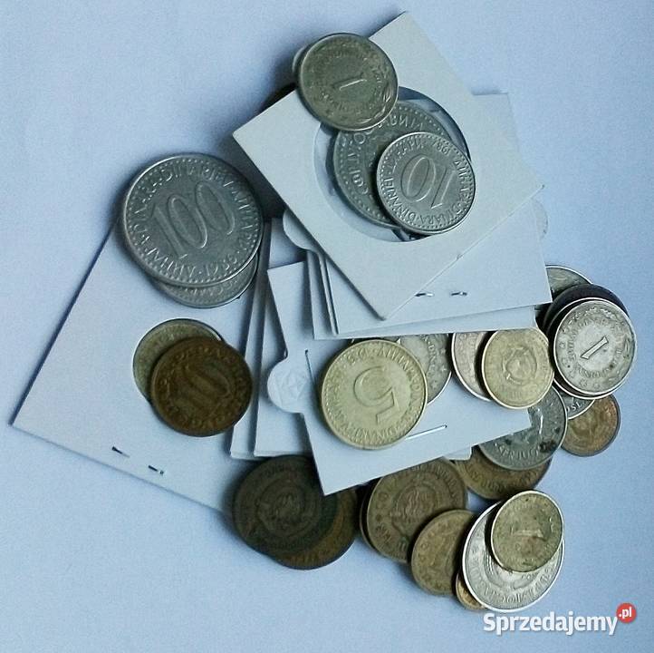 JUGOSŁAWIA34 SZTUKI Numizmatyka mazowieckie Legionowo