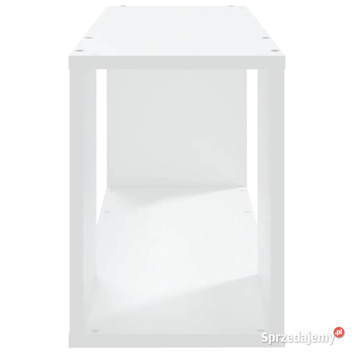 Szafka pod TV biała 80x24x32 materiał Warszawa
