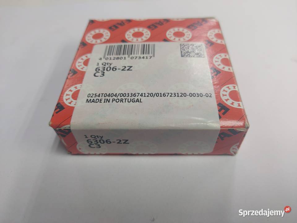 Łożysko SKF 6306 2z i FAG 6306 2z C3 Kraków
