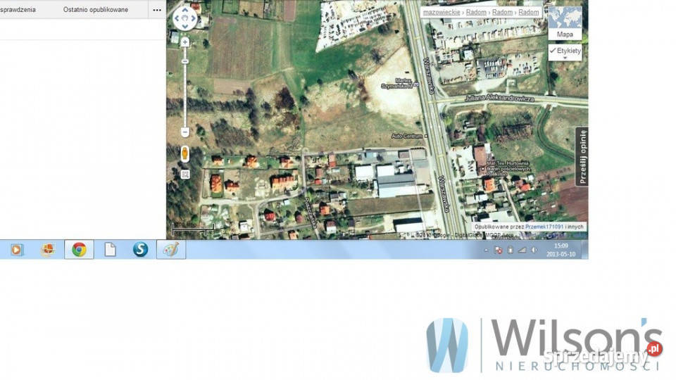 sprzedaży gruntu Radom 26000m2 Sprzedaż sprzedam