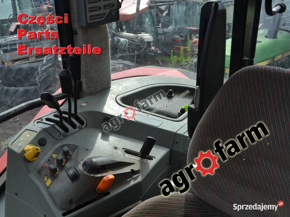 Massey Ferguson 6180 części skrzynia biegów oś Byków