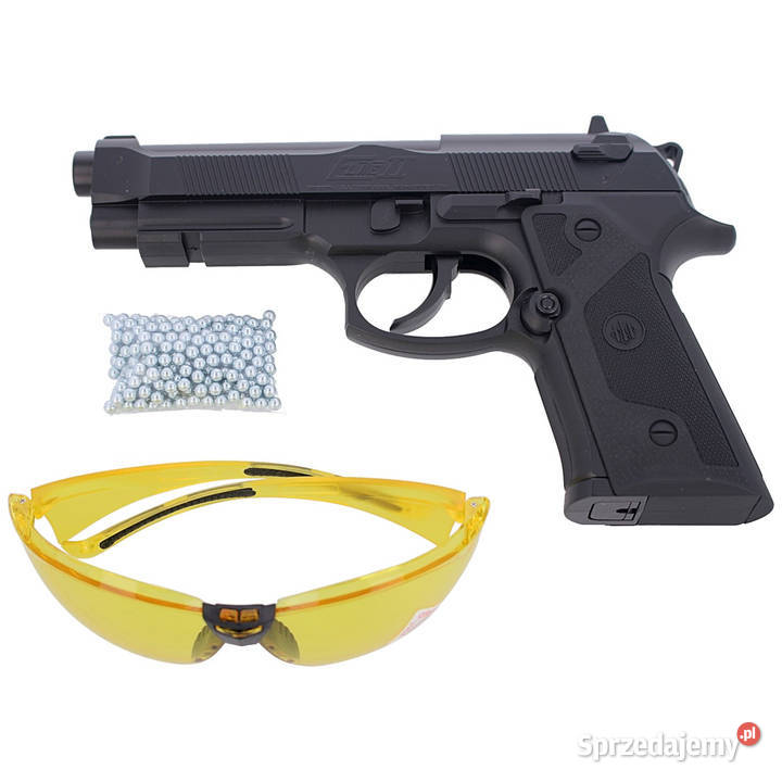 Pistolet wiatrówka Beretta Elite II Black kal 45 mazowieckie