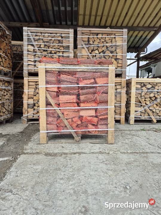 Drewno opalowe w workach 12dm Buk suche 20 Olszanica sprzedam