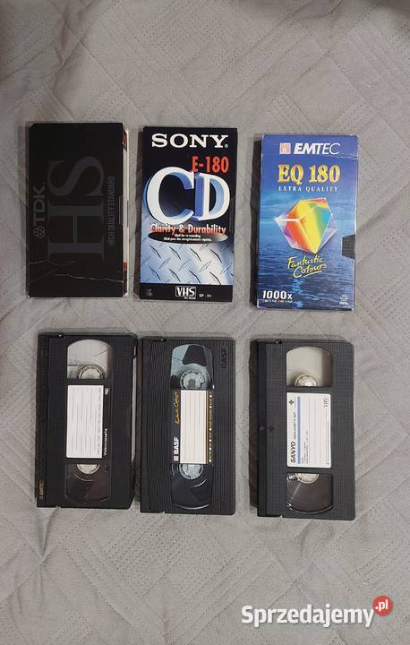 Kasety wideo VHS Tychy