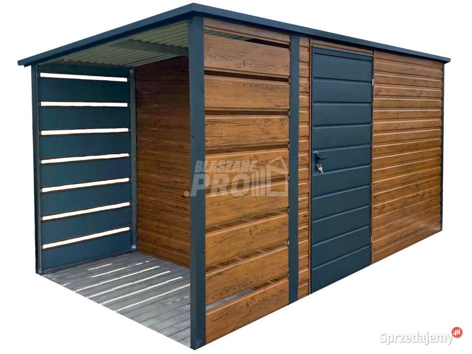 Schowek Domek Ogrodowy 3x2m wiata 1m Drzwi jasny Częstochowa sprzedam