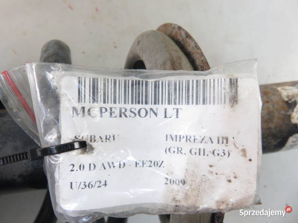 AMORTYZATOR LEWY TYLNY SUBARU IMPREZA III 20 D Amortyzatory