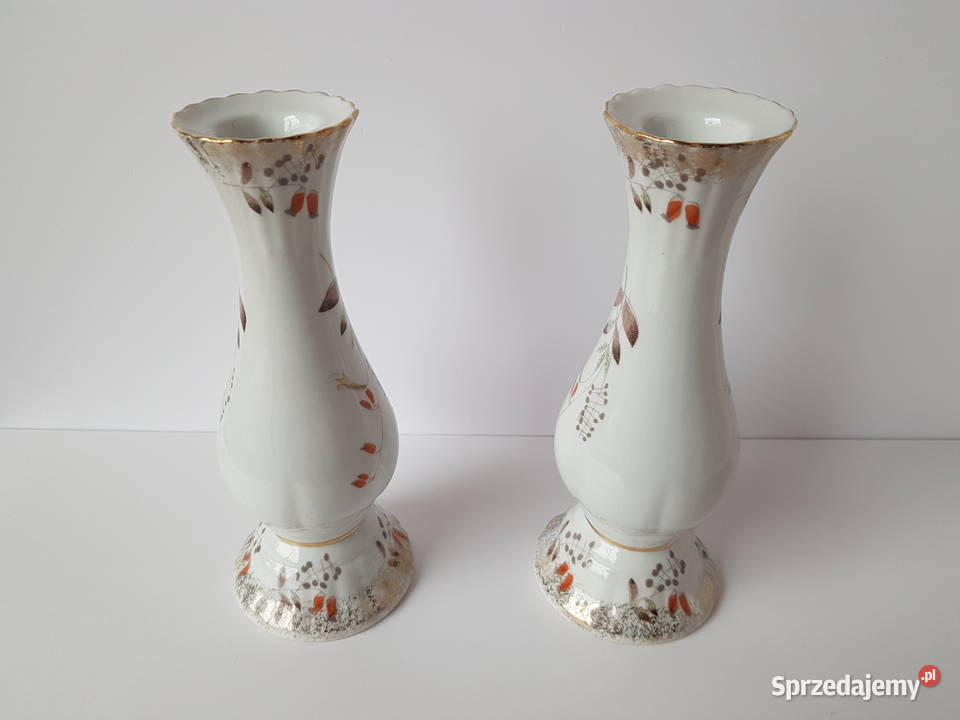 2 x świecznik Chodzież świecznik porcelana śląskie Dąbrowa Górnicza