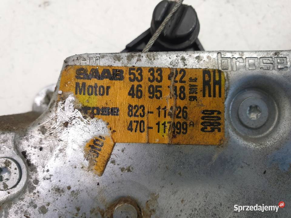 Saab 95 lift MECHANIZM SZYBY prawy TYŁ TYLNY Rudka