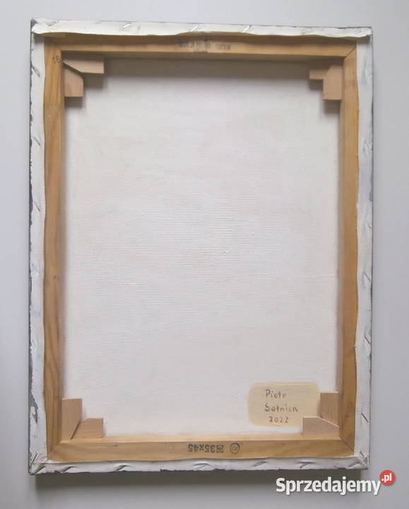 Vincent i słoneczniki olej na płótnie 45 x 35 Warszawa sprzedam