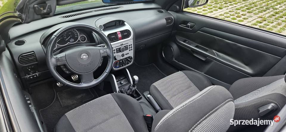 Opel Tigra TwinTop 18 Elektryczny Twardy Dach wielofunkcyjna kierownica