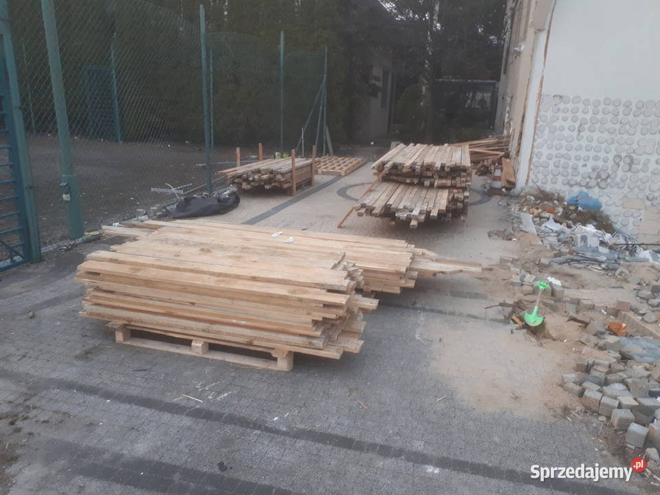 Drewno na dach krokwie deski itp wielkopolskie Młodasko