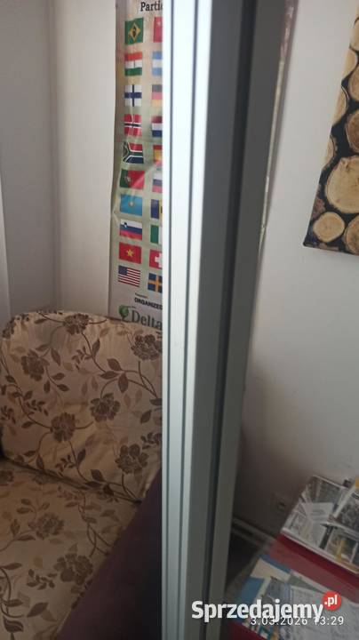 liniał kwadrat 2 metry alu nowy Kłodawa