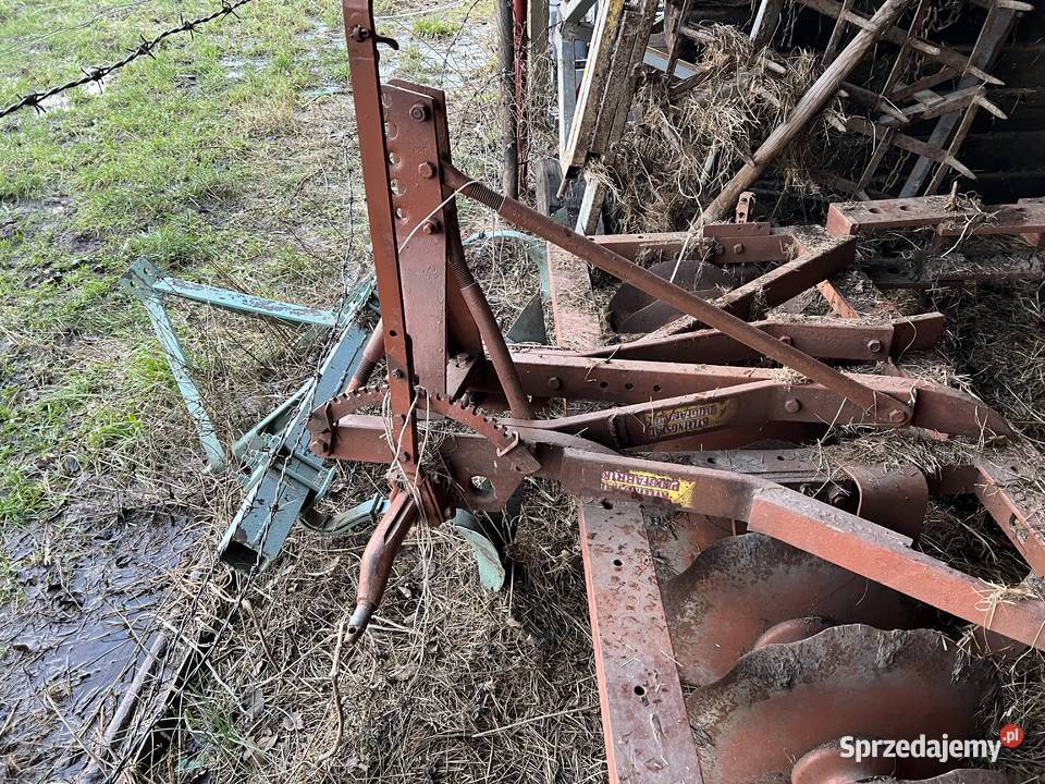 talerzówkabrona talerzowa niemiecka mocna nieuszkodzony