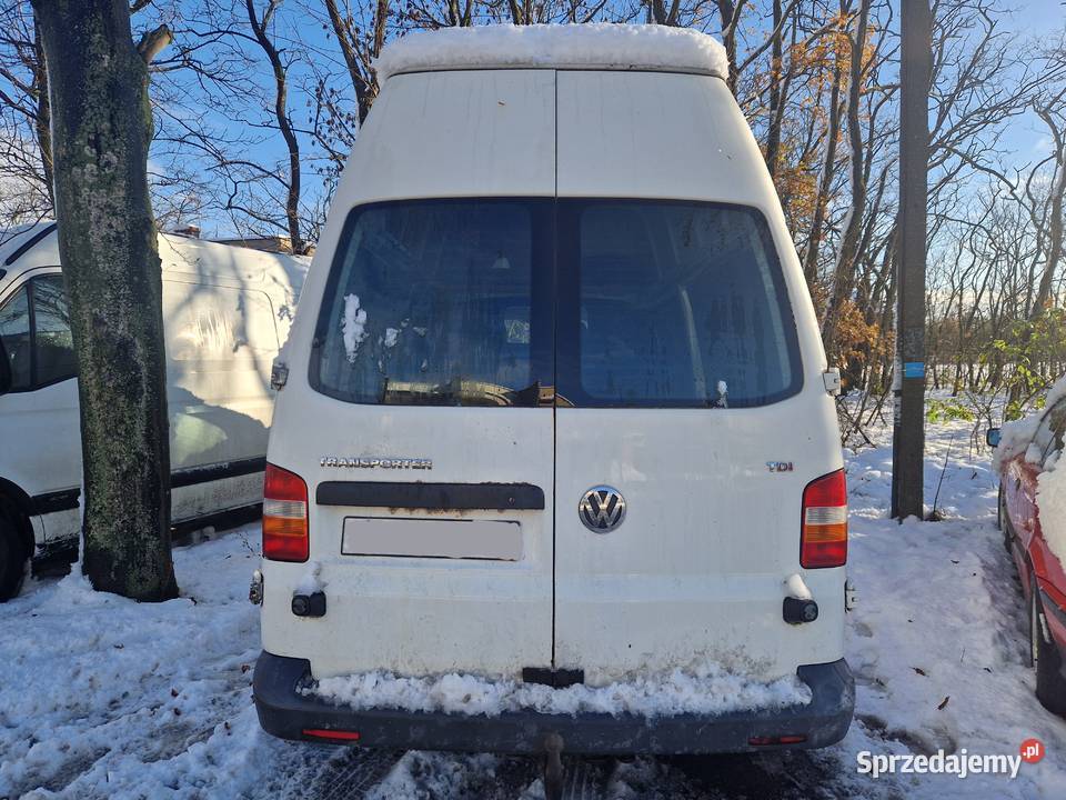 VW Transporter T5 wysoki 25 tdi 2007 manualna