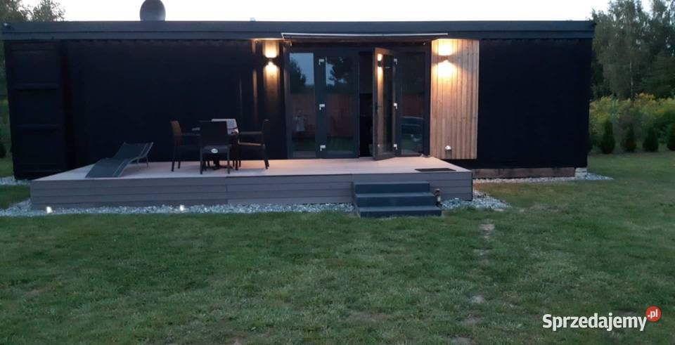 Dom z kontenera morskiego kontener mieszkalny Dom i Ogród Lubartów
