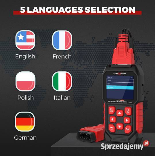 AUTOXSCAN MOTO 1 PRO Tester Diagnostyczny 1