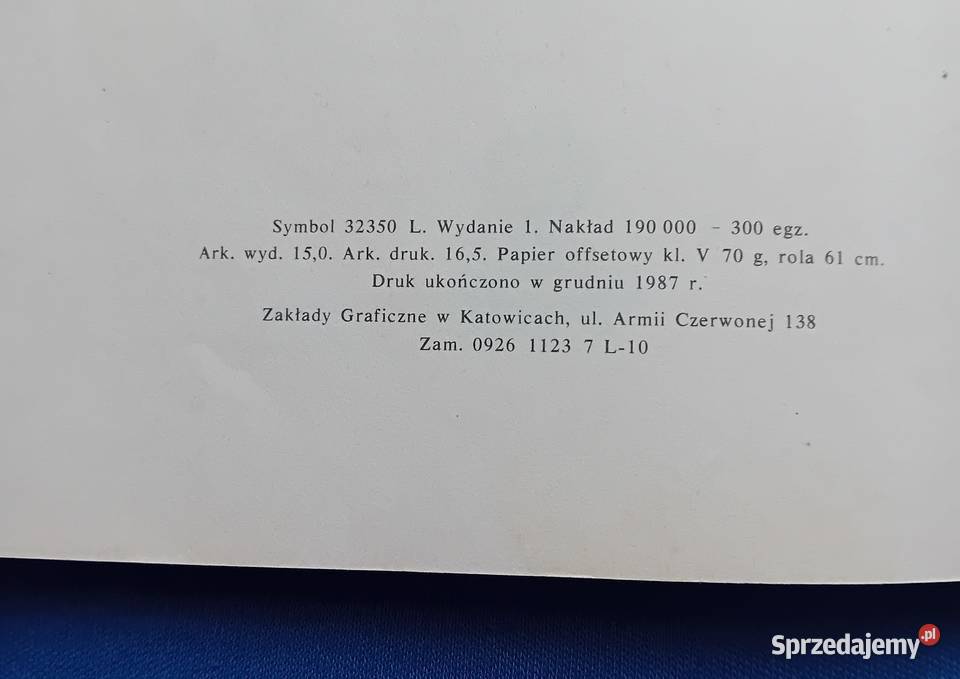 Alfred Szklarski Tomek w Gran Chaco Wyd Śląski przygodowe Koźminek