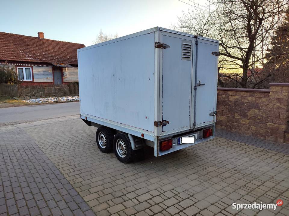 Przyczepa VERDONK KONTENERFURGON DMC 2000 towarowe Kontenerowe Gliwice