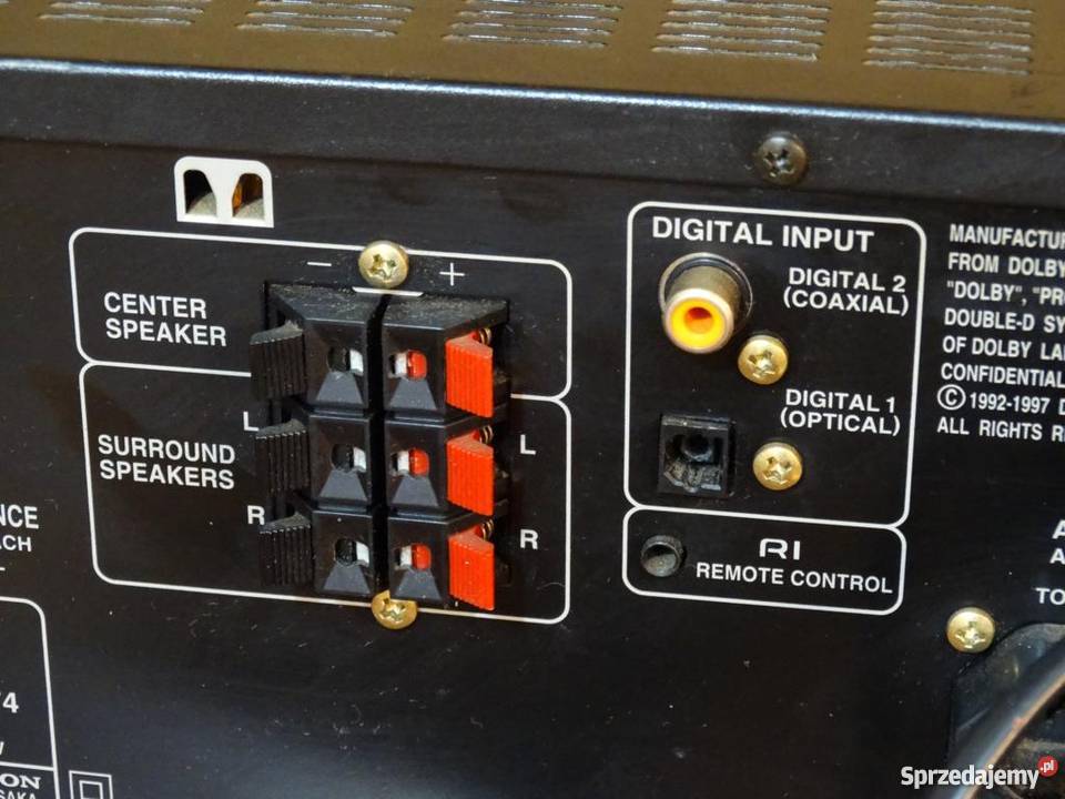 Amplituner Onkyo TXDS474 wejścia cyfrowe 240 wat Amplitunery Jasło