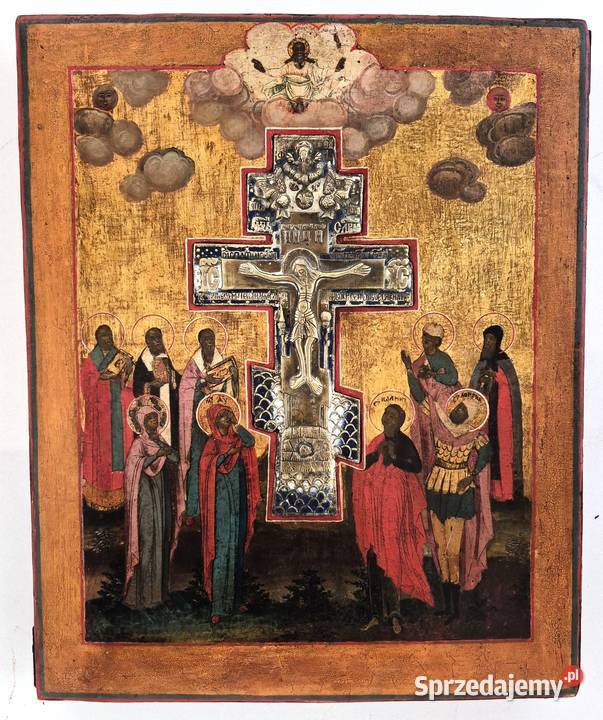 Ikona Jezus Chrystus Ukrzyżowany 0385 mazowieckie Warszawa