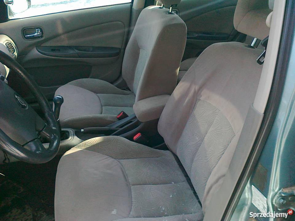 Nissan Almera 22 DI 2001 drugi kompletny silnik wielofunkcyjna kierownica Ziębice