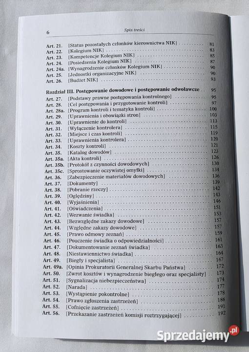 Najwyższa Izba Kontroli komentarz do ustawy o Hajnówka