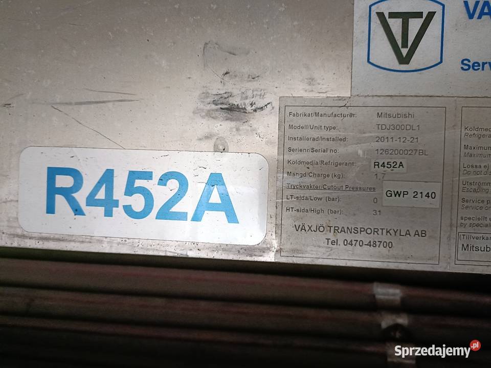 12V Agregat chłodniczy Mitsubishi TDJ300L Racibórz