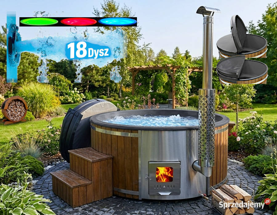 BALIA Ogrodowa Jacuzzi PIEC Hydromasaż 200 LED małopolskie Nowy Targ sprzedam