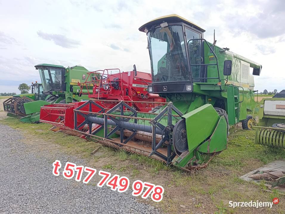 Kombajn zbożowy John Deere 1052 Rawica Nowa sprzedam