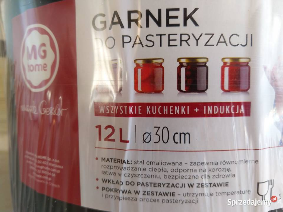 NAJTANIEJ Garnek Emaliowany Do Pasteryzacji