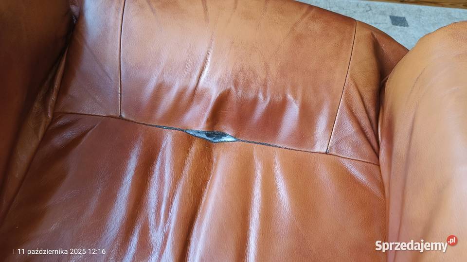 Sofa i fotel skórzany Sofy i kanapy Słodków Pierwszy